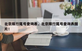 北京限行尾号查询表，北京限行尾号查询表图片！