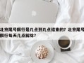 北京尾号限行是几点到几点结束的？北京尾号限行每天几点解除？