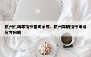 杭州机动车指标查询系统，杭州车辆指标申请官方网站