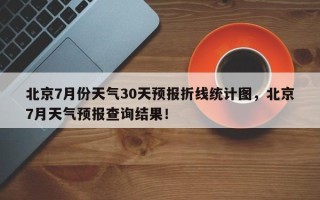 北京7月份天气30天预报折线统计图，北京7月天气预报查询结果！