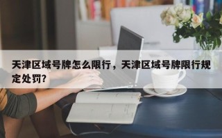 天津区域号牌怎么限行，天津区域号牌限行规定处罚？