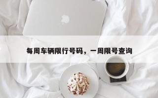 每周车辆限行号码，一周限号查询