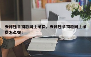 天津违章罚款网上缴费，天津违章罚款网上缴费怎么交！