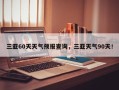 三亚60天天气预报查询，三亚天气90天！