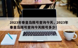 2023年秦皇岛限号查询今天，2023年秦皇岛限号查询今天限号多少！