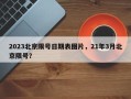 2023北京限号日期表图片，21年3月北京限号？