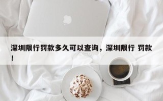 深圳限行罚款多久可以查询，深圳限行 罚款！