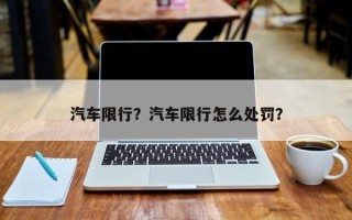 汽车限行？汽车限行怎么处罚？