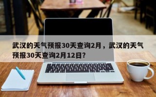 武汉的天气预报30天查询2月，武汉的天气预报30天查询2月12日？