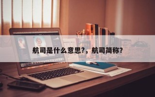 航司是什么意思?，航司简称？