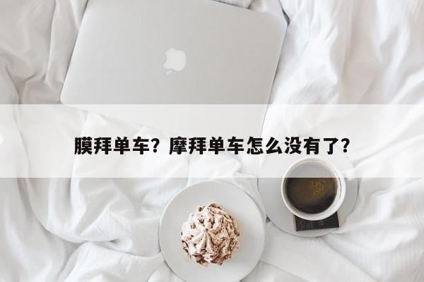 膜拜单车？摩拜单车怎么没有了？-第1张图片-乐享生活